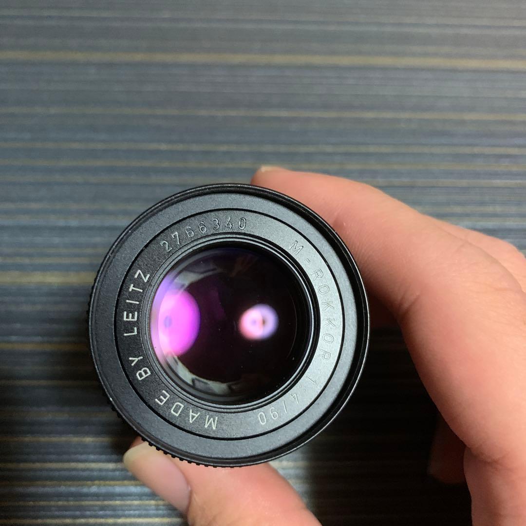 LAITZ M-ROKKOR 90mm f4 光学良好