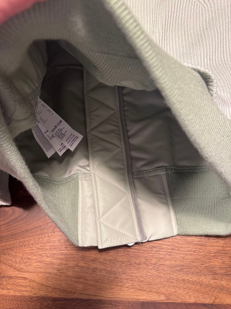 sasasacai gonz カーディガンニットウェア ライムグリーン