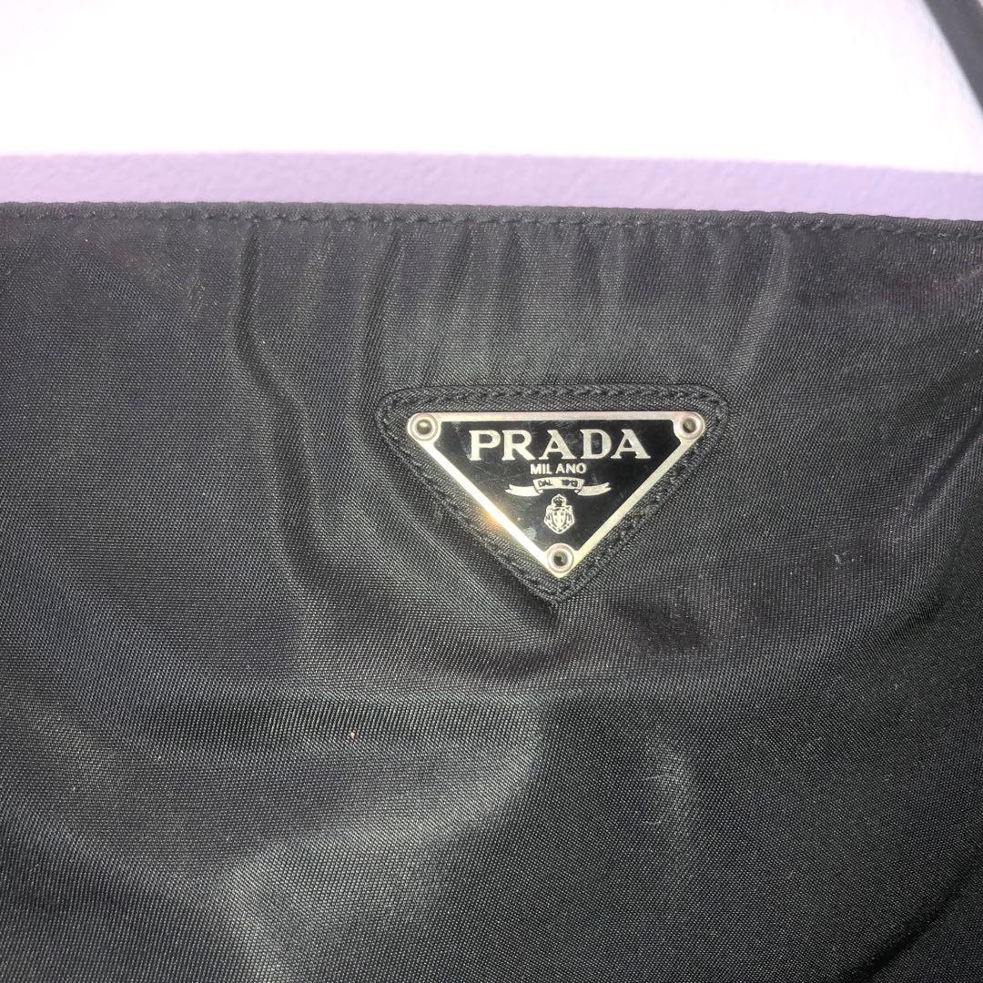 極美品PRADAプラザ トートバッグ　ハンドバッグ　肩掛け　手さげ　レディース