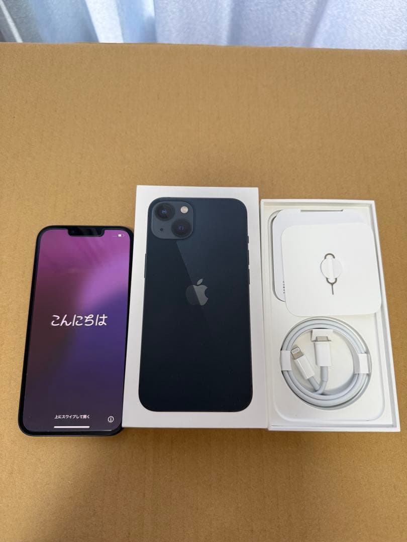Apple iPhone 13 128G ブラック 本体