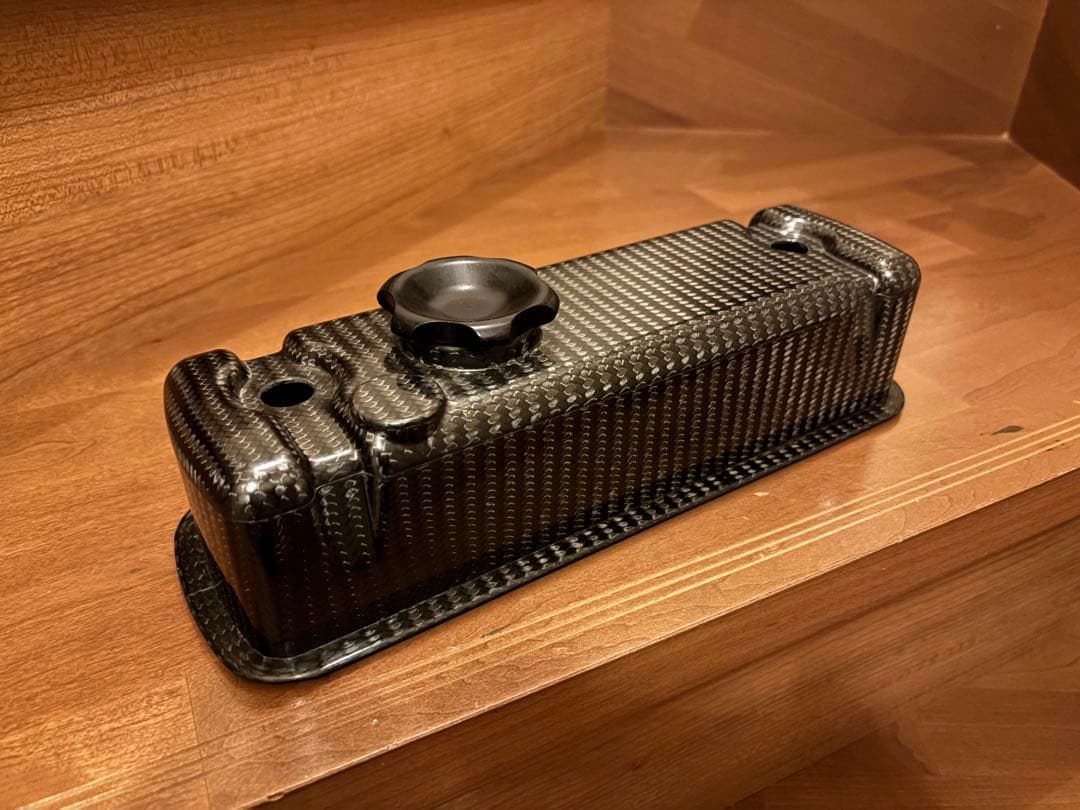 ローバーミニ　カーボンロッカーカバー