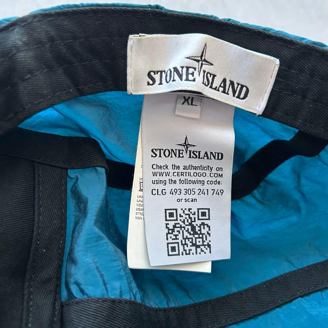STONE  ストーンアイランド ナイロンメタルキャップ　XL