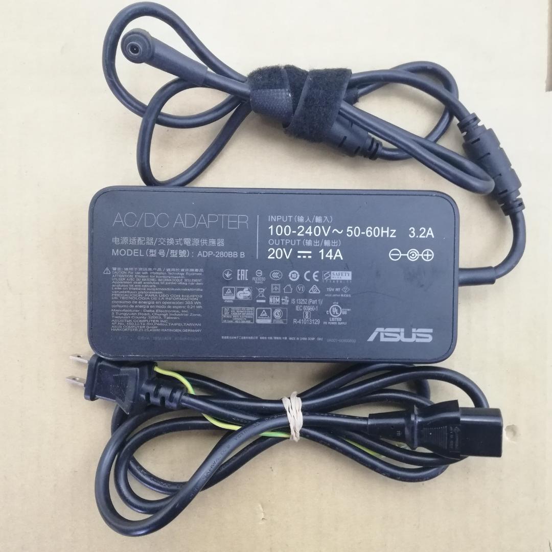 ASUS AC アダプター ADP-280BB B　20V~14A　280W
