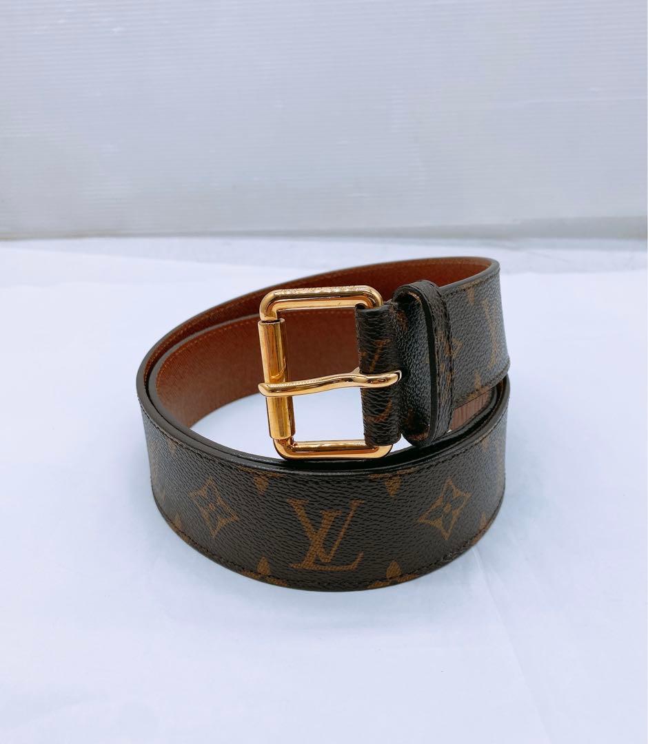 ヴィトン モノグラム ベルトのみ サンチュール デュオ ポーチ無 M9836 ②