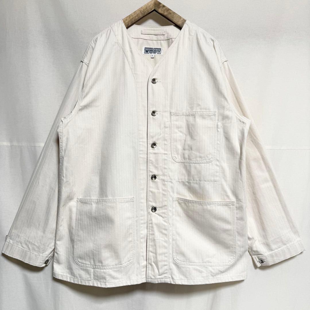 ⚫︎Lサイズ！ENGINEERED GARMENTS ノーカラージャケット