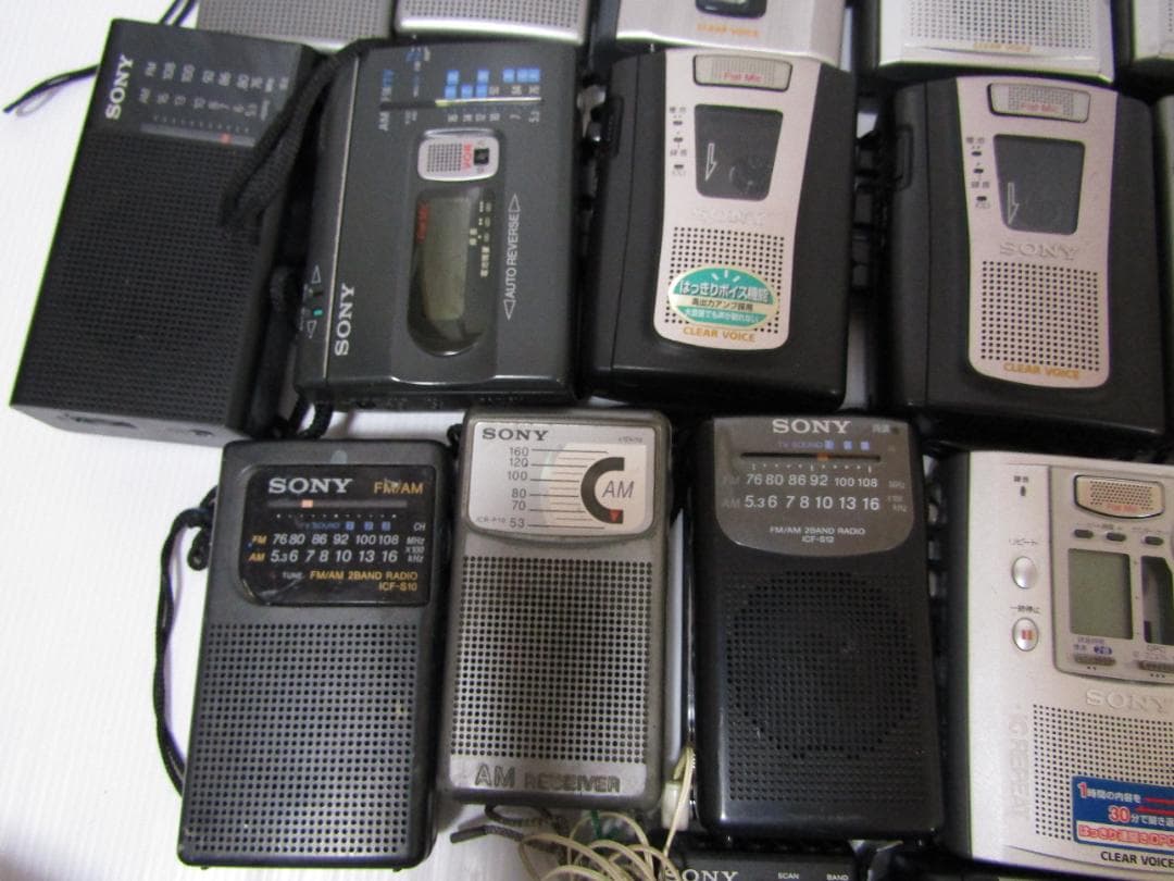 SONY ラジオ　ジャンク　27まとめ