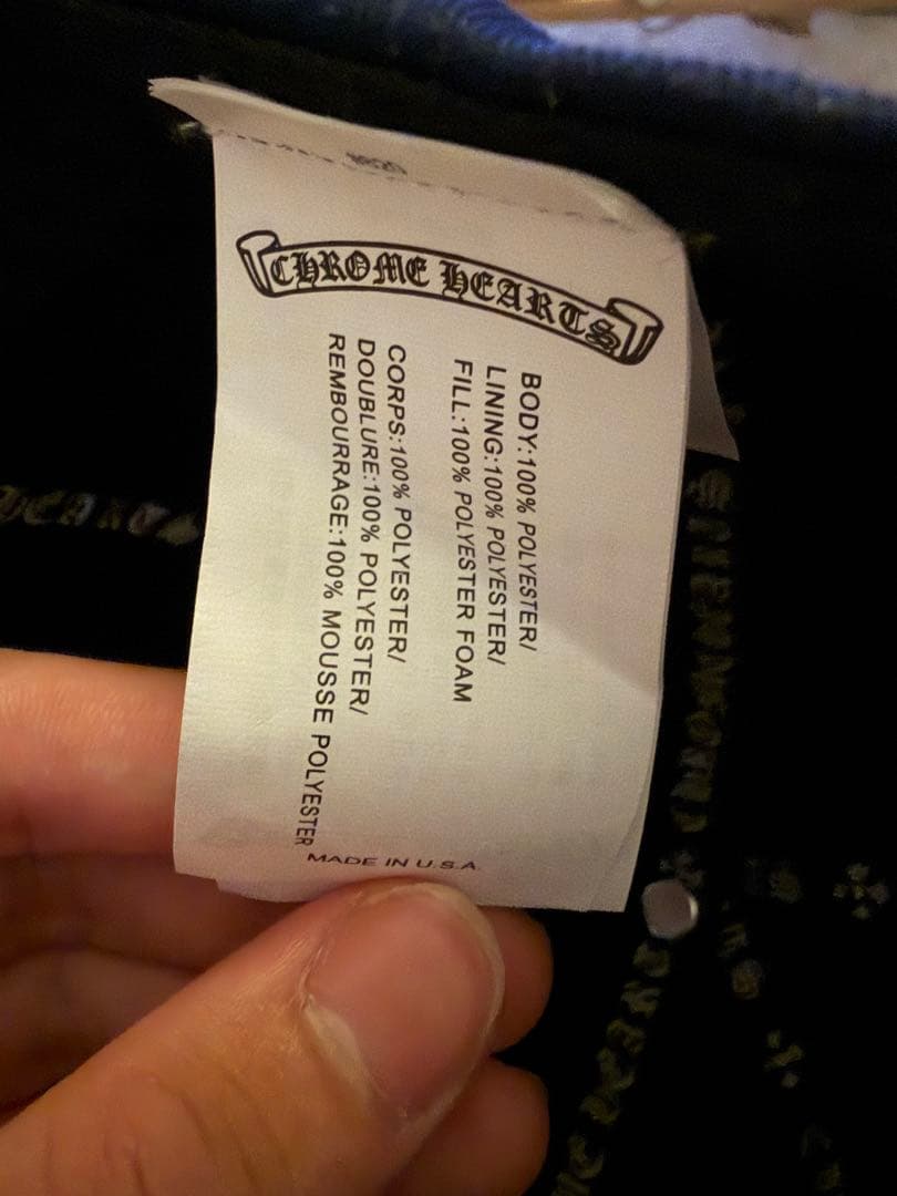 CH刺繍ネイビーキャップ