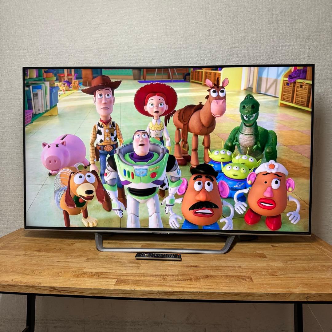 シャープ 70V型 4K 液晶テレビ AQUOS LC-70US4ネット動画○