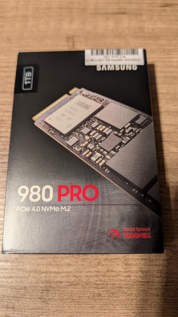 内蔵型SSD Samsung 980 PRO PCIe 4.0 NVMe SSD 1TB