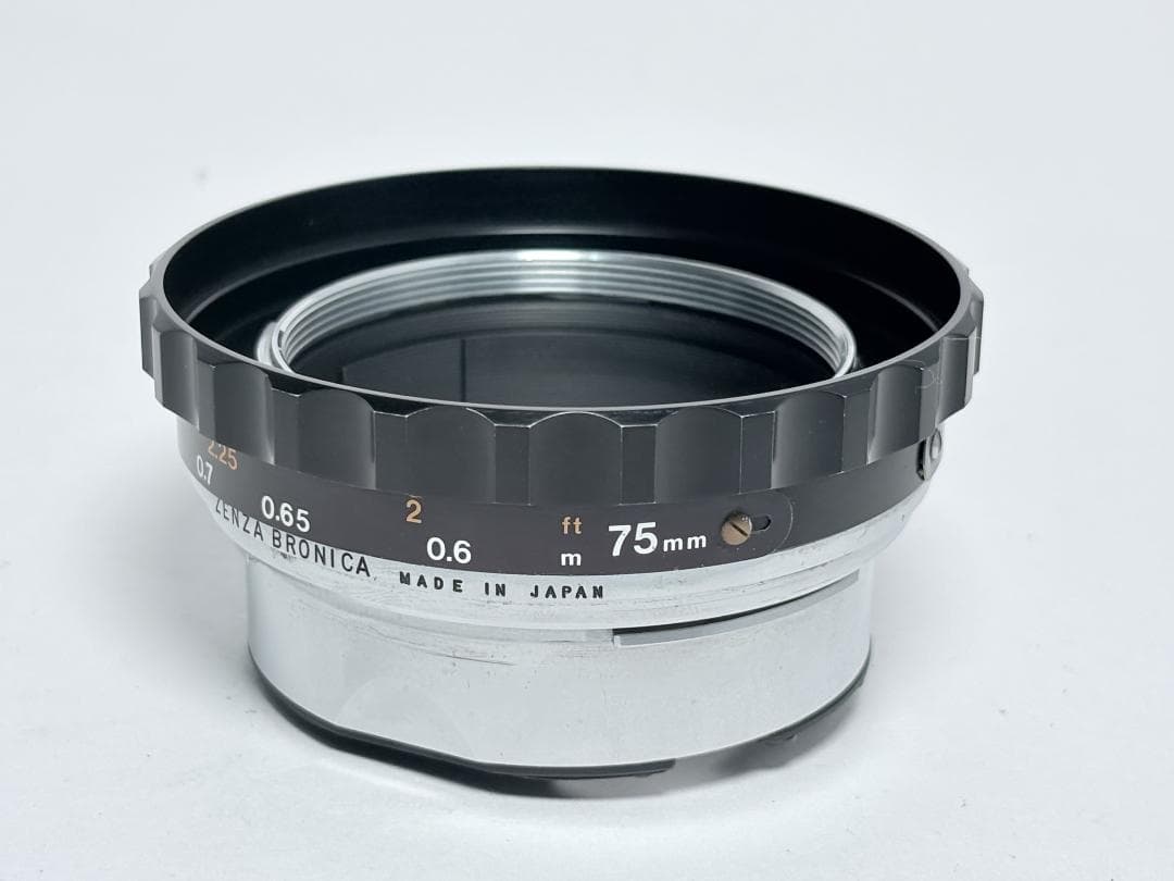 ZENZA BRONICA ヘリコイドアダプター 75mm
