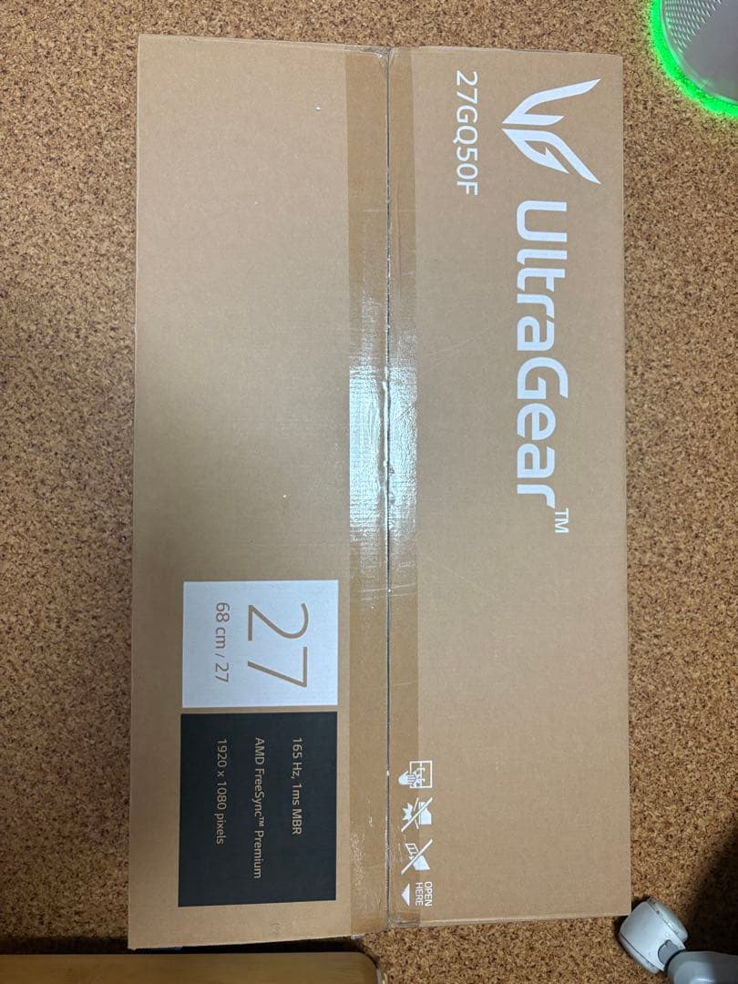 LG UltraGear 27GQ50F 27インチモニター