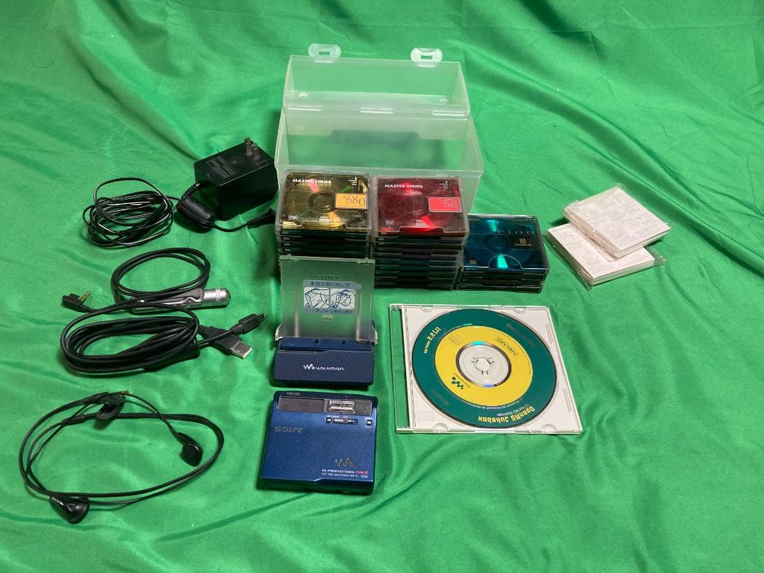 『値下げ』SONY Net MDウォークマン MZ-N1+ MD24枚