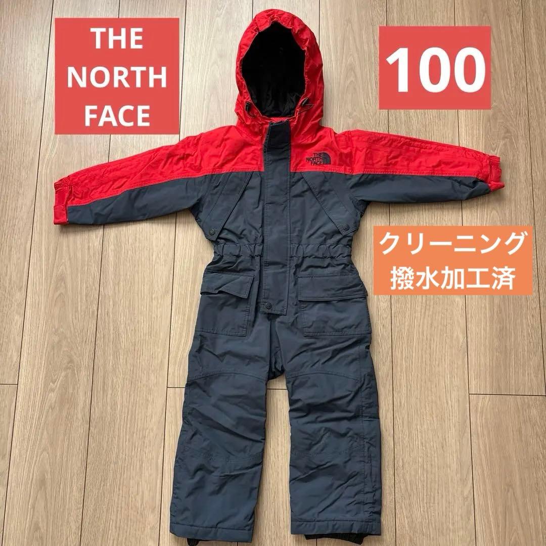 【美品】THE NORTH FACE スノーウェア　ジャンプスーツ　100
