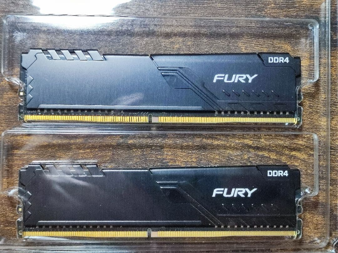 Kingston FURY DDR4 8GB 3200MHz セット　16GB