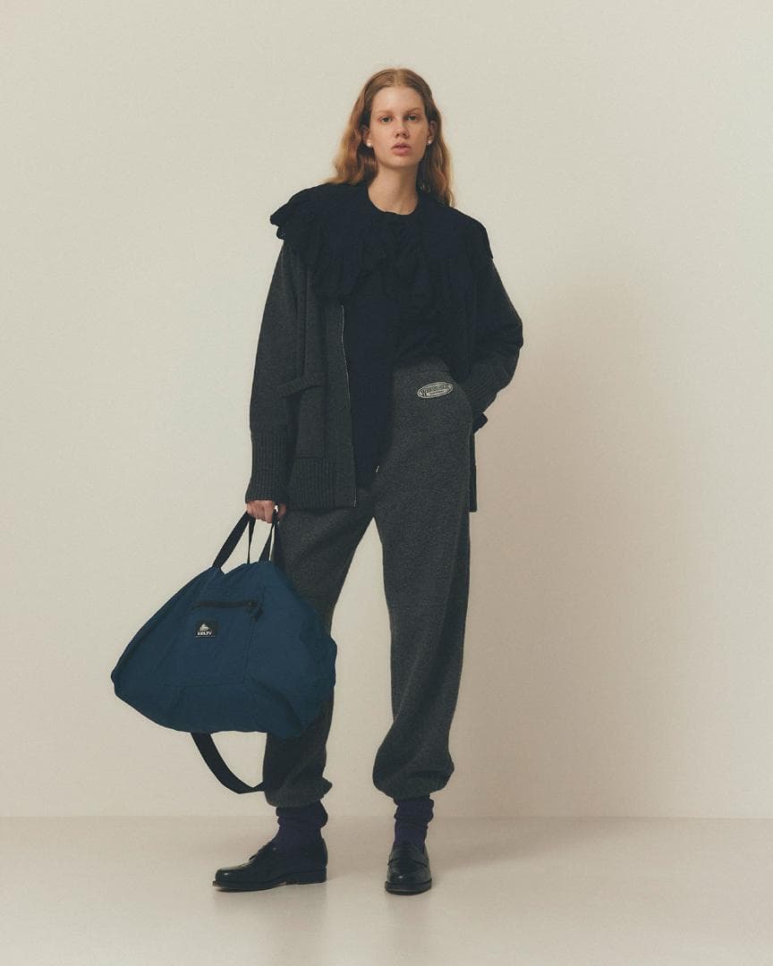 SHINZONE シンゾーン LACE COLLAR BLOUSE07BLACK