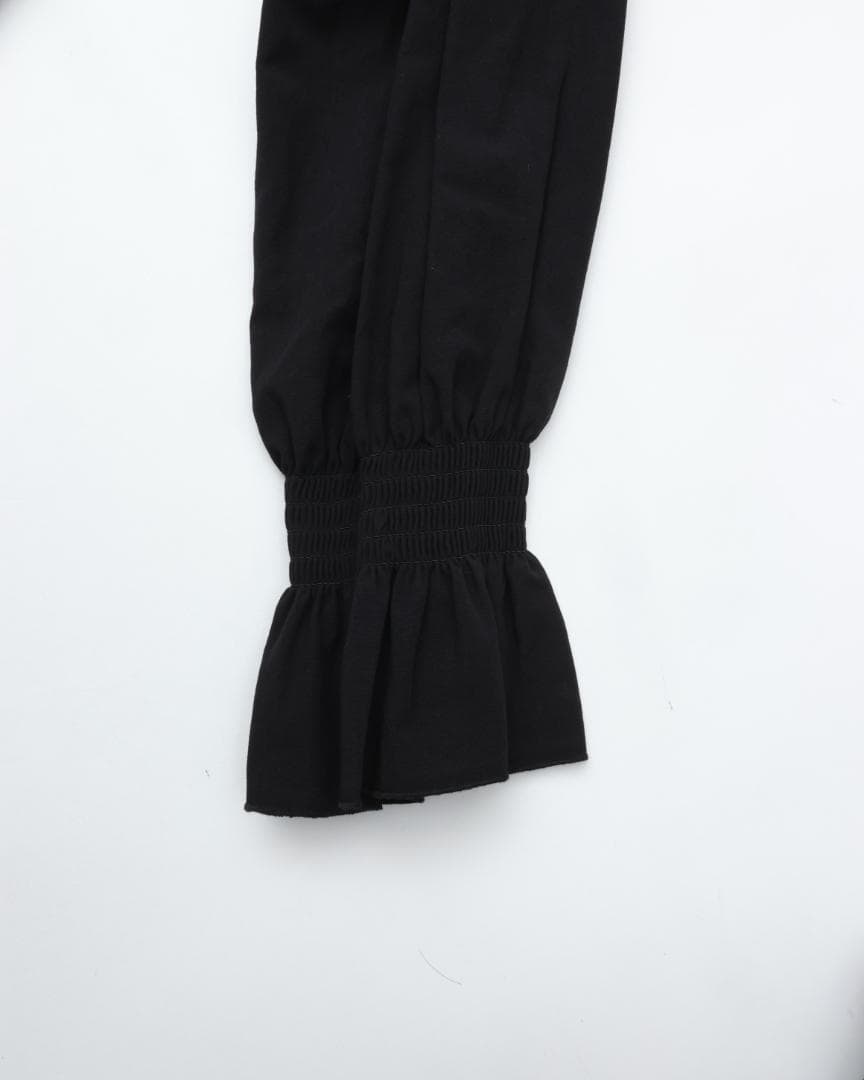 SHINZONE シンゾーン LACE COLLAR BLOUSE07BLACK