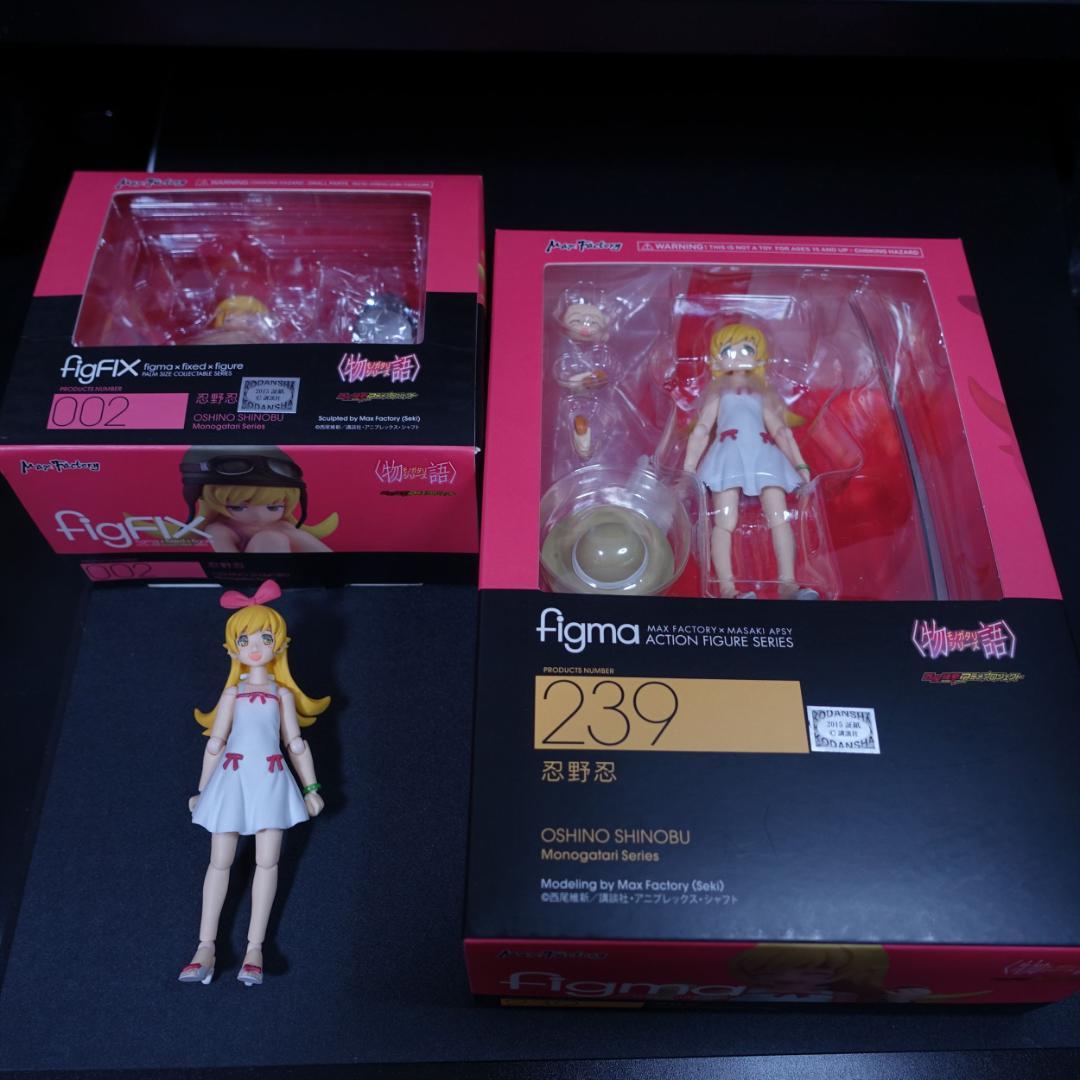 figma 他、3体セット 化物語 忍野忍