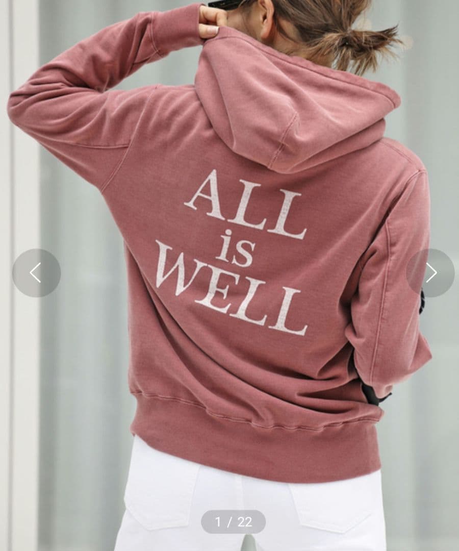 ドゥーズィエムクラス/particular hoodie/パーカー/美品