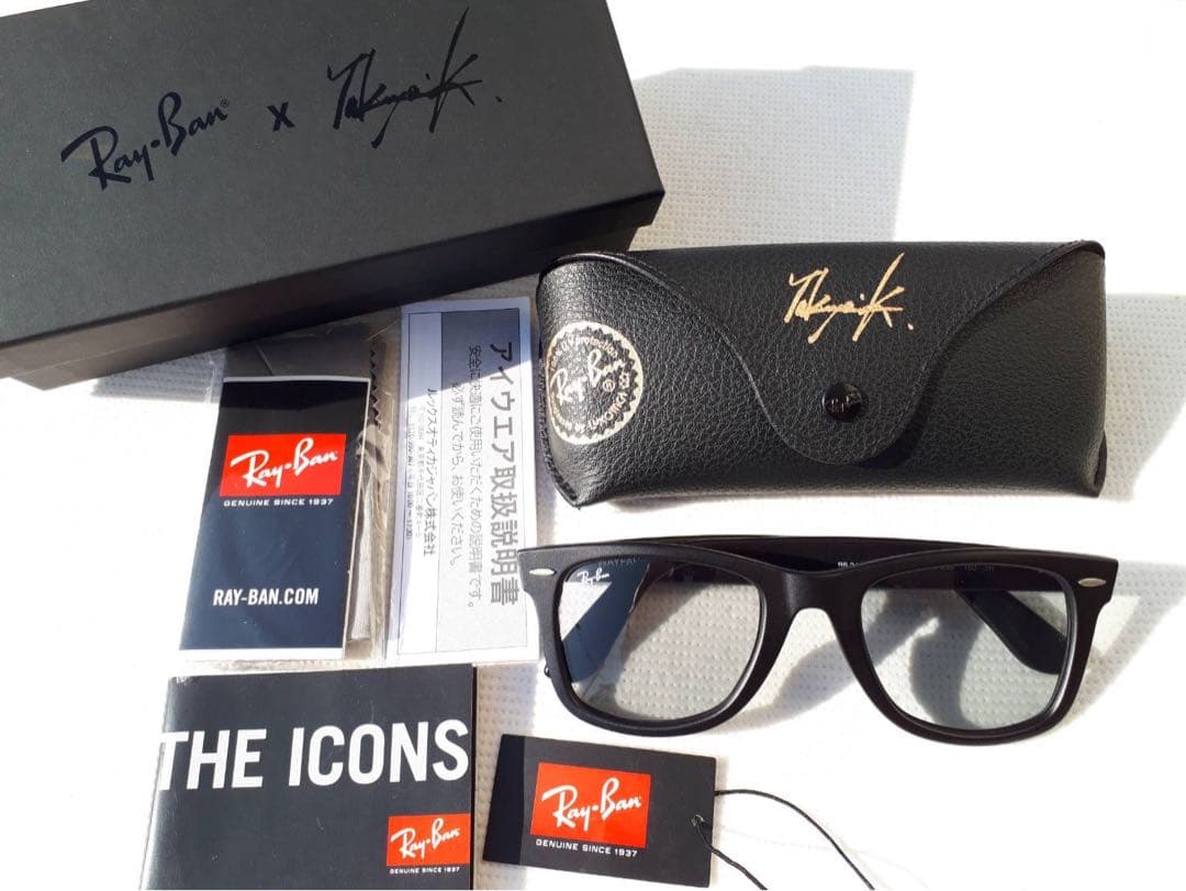 ラス1 新品同様 Ray-Ban ✕ 木村拓哉 ウェイファーラー RB2140F