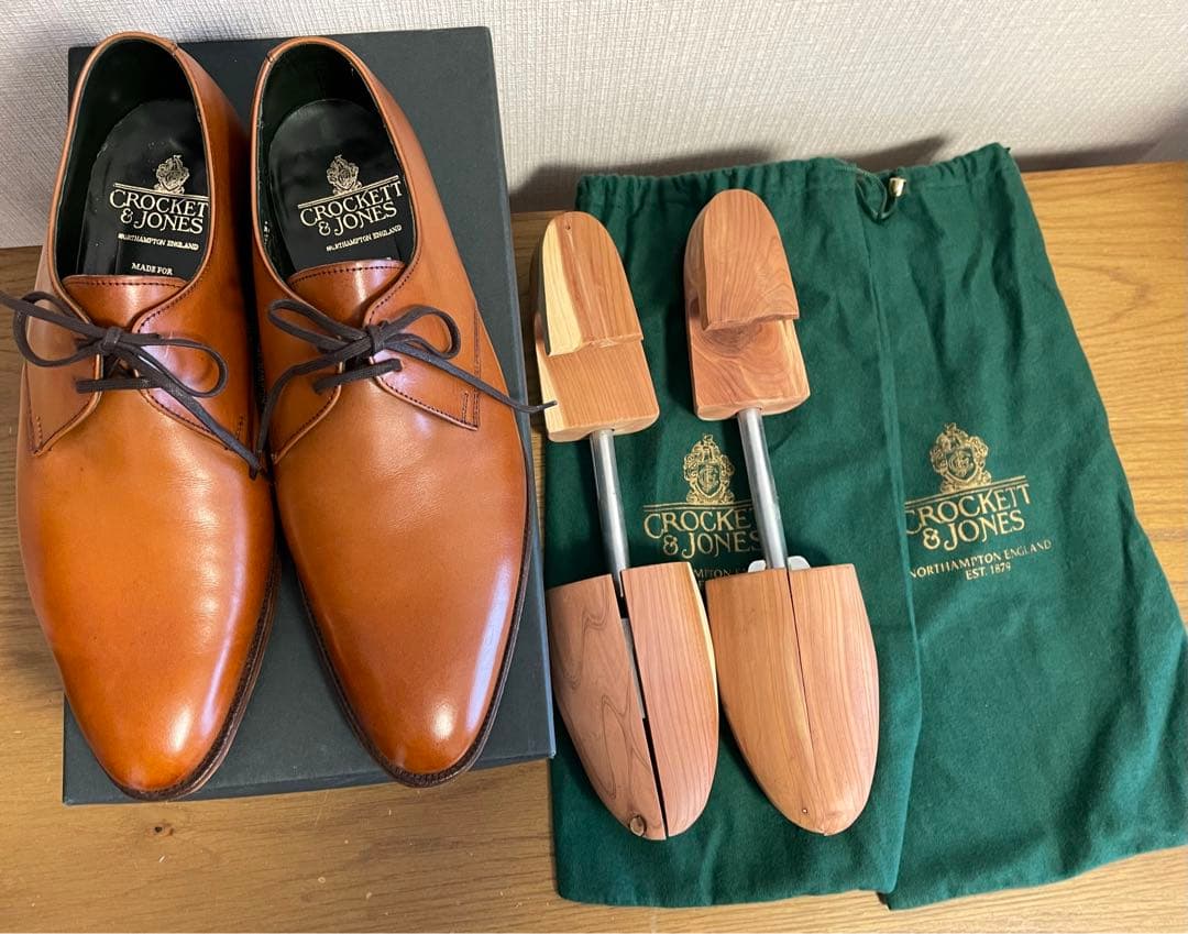 靴 CROCKETT&JONES CRAWLEY 6.5E