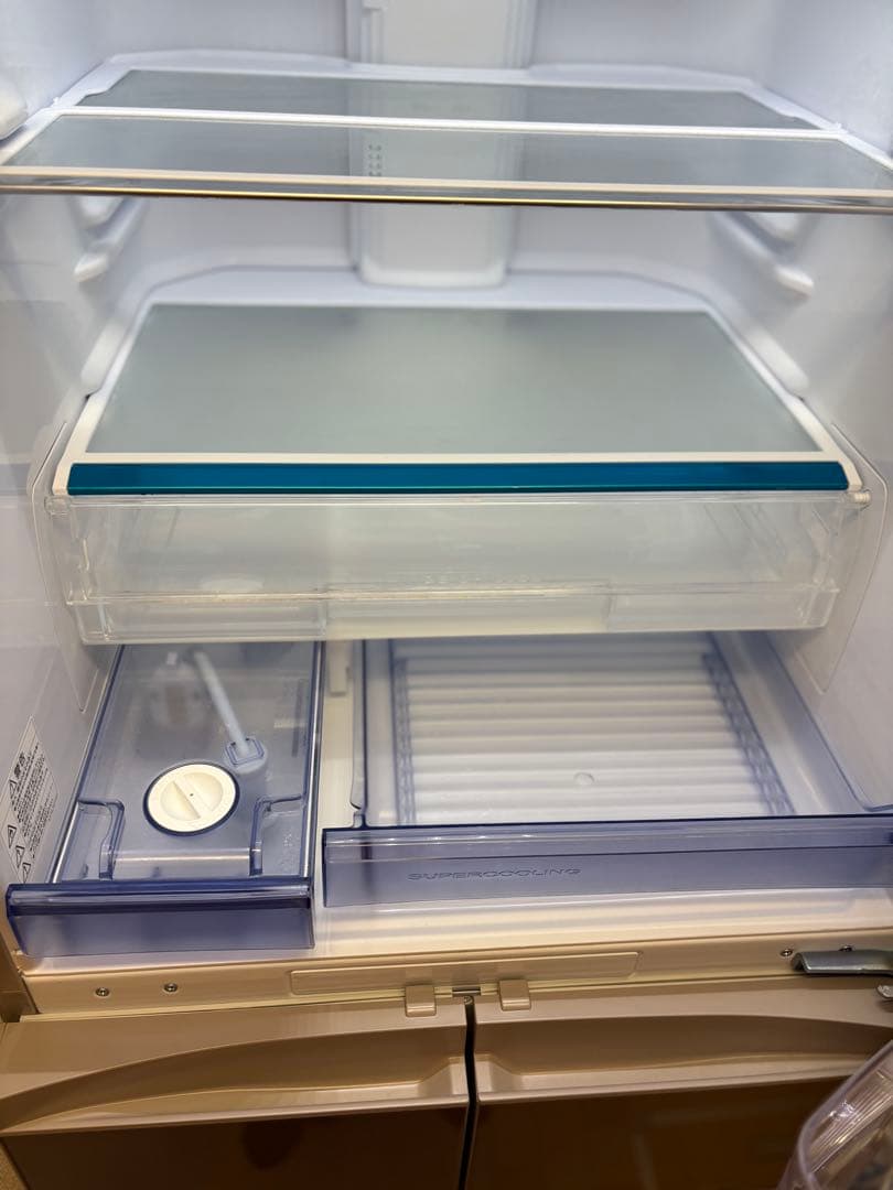 送料込 【美品】2023年 三菱冷蔵庫 MR-B46HL-C グレージュ455L