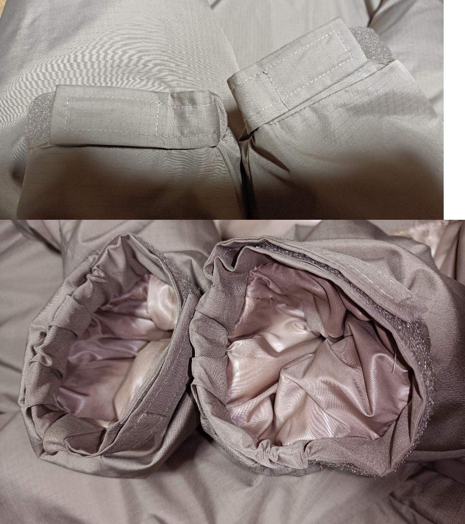 TAION/GLOSTER別注 LEVEL7 ダウン L　薄くシミあり　ベージュ