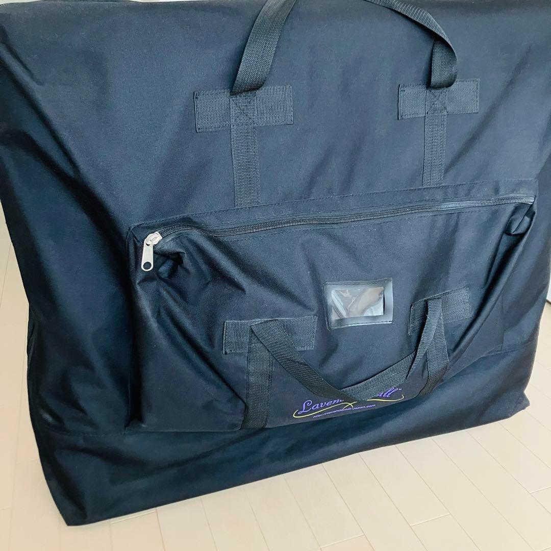 【未使用級】カナダ製　マッサージベッド　ノマド　ヘッドレスト・電気毛布付　送料込