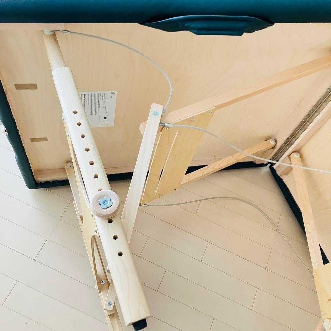 【未使用級】カナダ製　マッサージベッド　ノマド　ヘッドレスト・電気毛布付　送料込