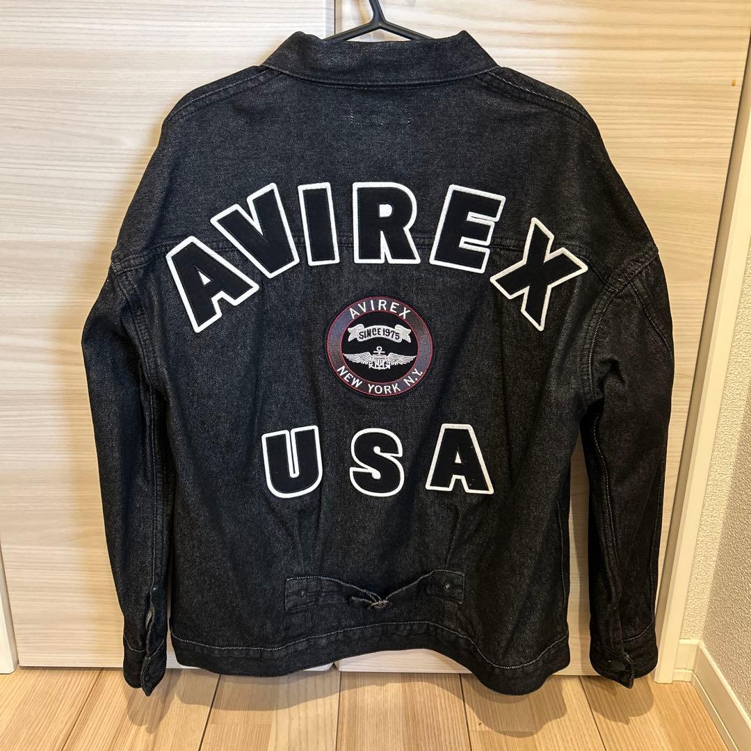 TYPE BLUE AVIREX アヴィレックス コットンデニム ジャケット