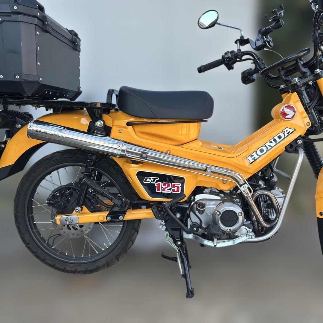 キ*7様 ハンターカブ125JA65ガネーシャ×SP TADAOマフラー