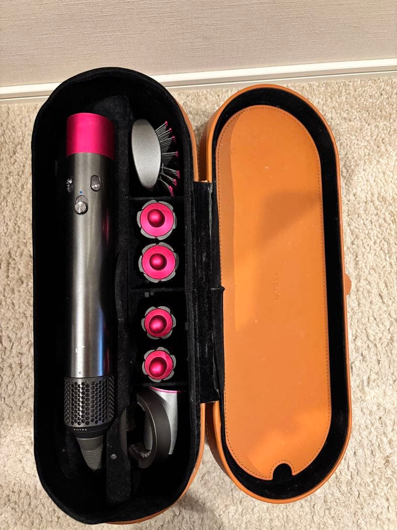 トラベルバッグ付！ Dyson Airwrap HS01 40mm/ハードブラシ