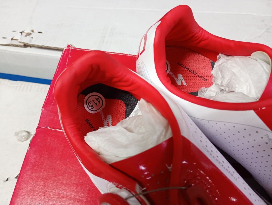 スペシャライズド　s Works サイクリングシューズ 41.5レッド/ホワイト