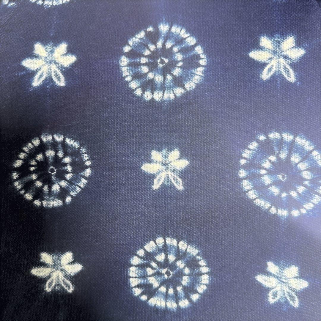 【最終お値下げ】藍染め　折りたたみ日傘