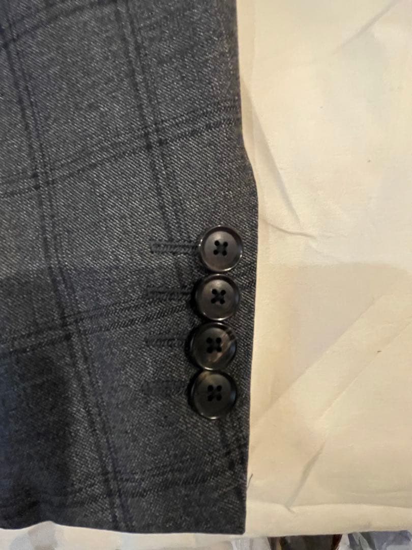 Beams Brilla チェック柄スーツ セット サイズ48