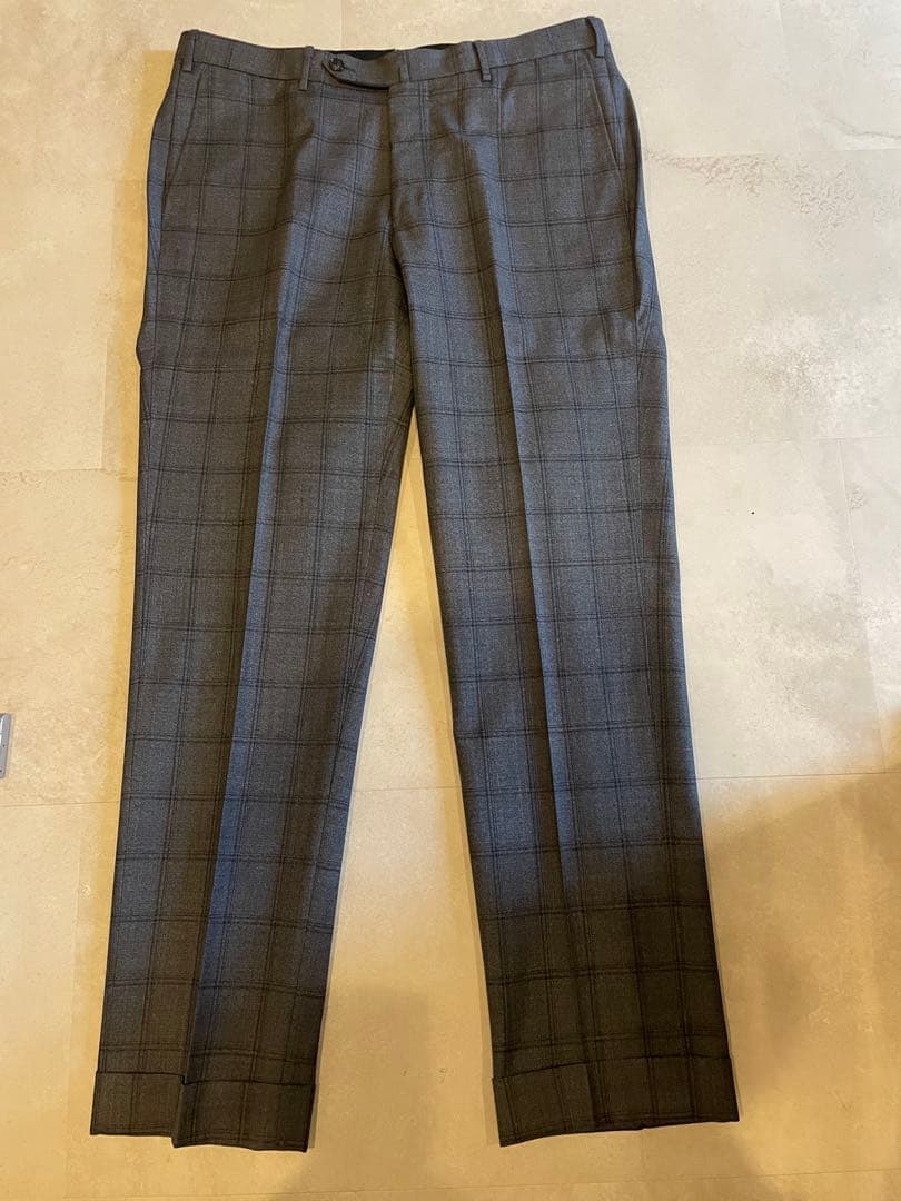 Beams Brilla チェック柄スーツ セット サイズ48