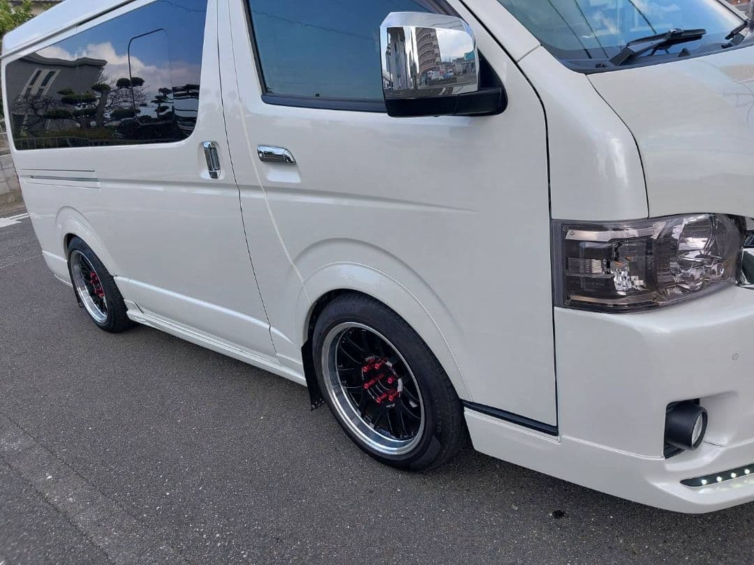 ととパパ　ハイエース用 RAYS A LAP　07X　6穴 4本