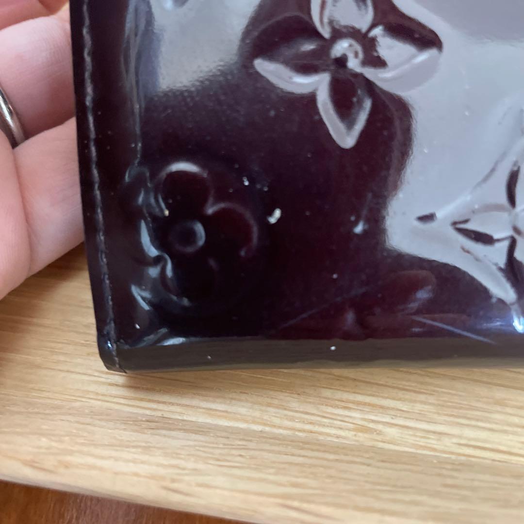 ルイ・ヴィトン　ヴェルニ長財布　パープル