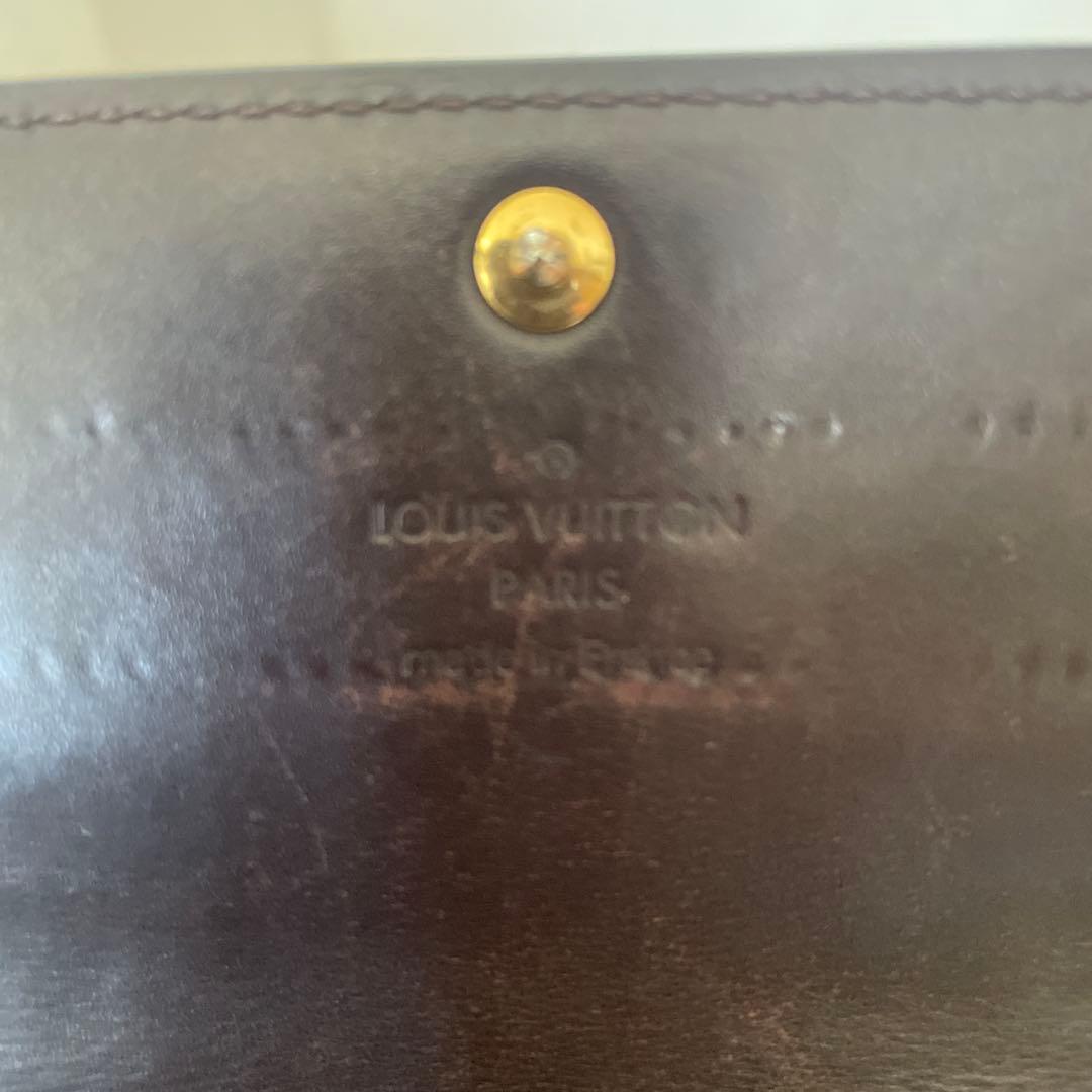 ルイ・ヴィトン　ヴェルニ長財布　パープル