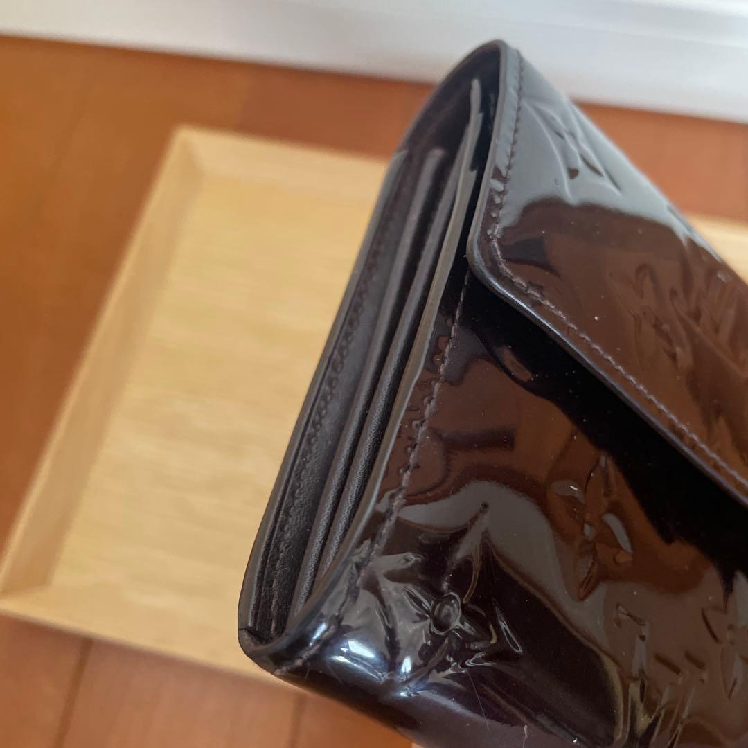 ルイ・ヴィトン　ヴェルニ長財布　パープル