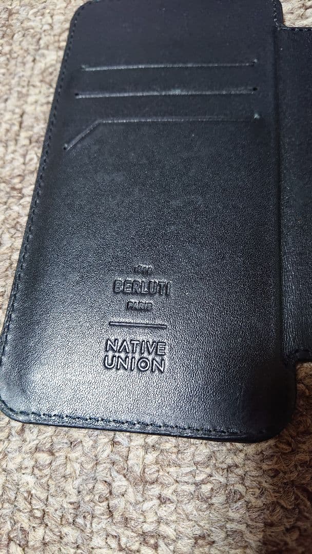 Berluti x NATIVE UNION iPhone12 手帳型ケース
