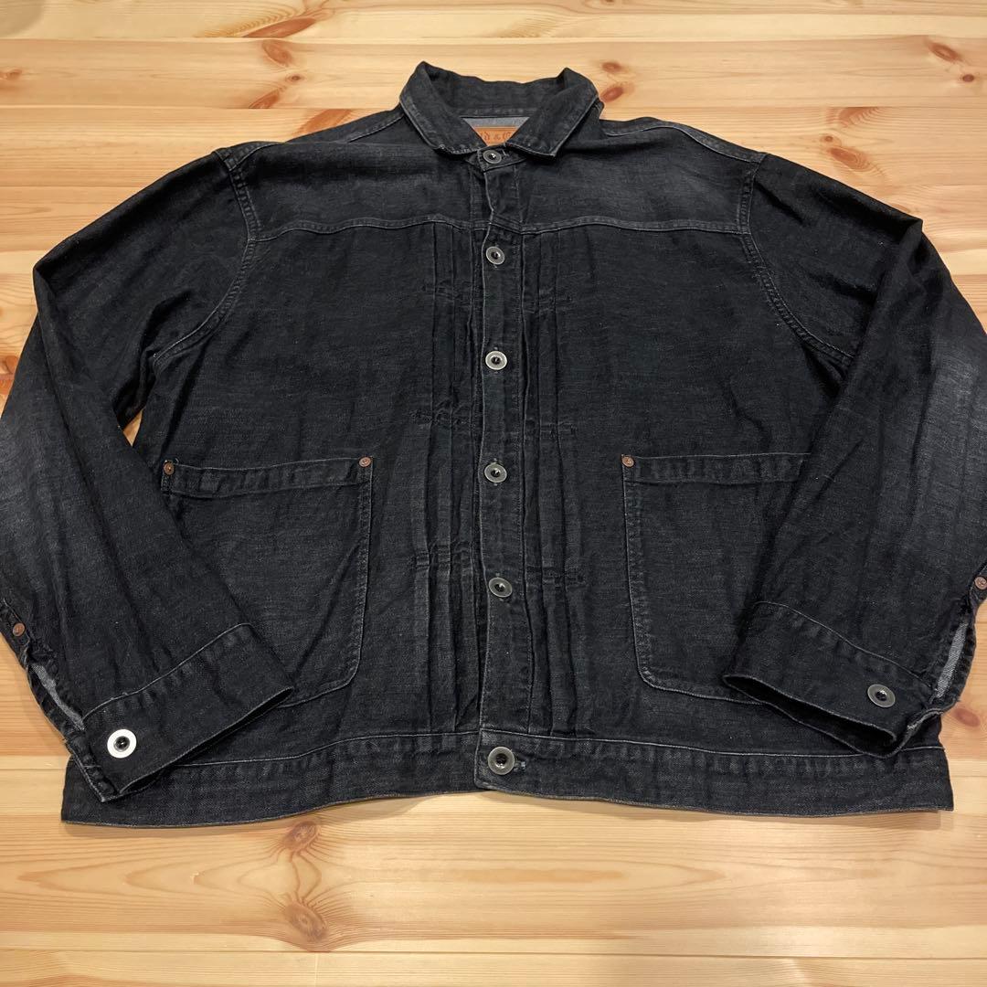 ジャケット・アウター 22SS GOLD 10oz. COTTON LINEN DENIM 38