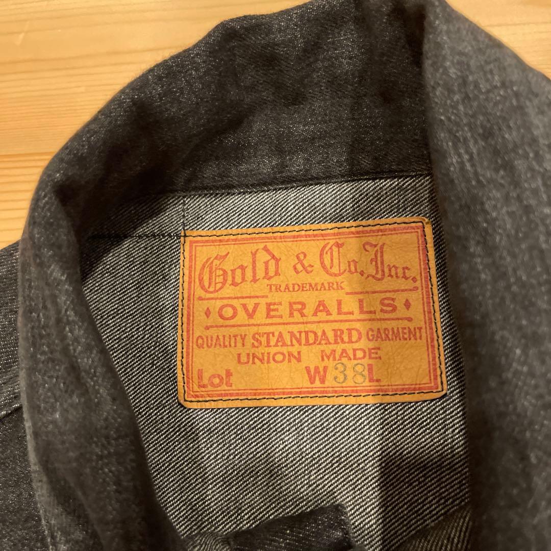 ジャケット・アウター 22SS GOLD 10oz. COTTON LINEN DENIM 38