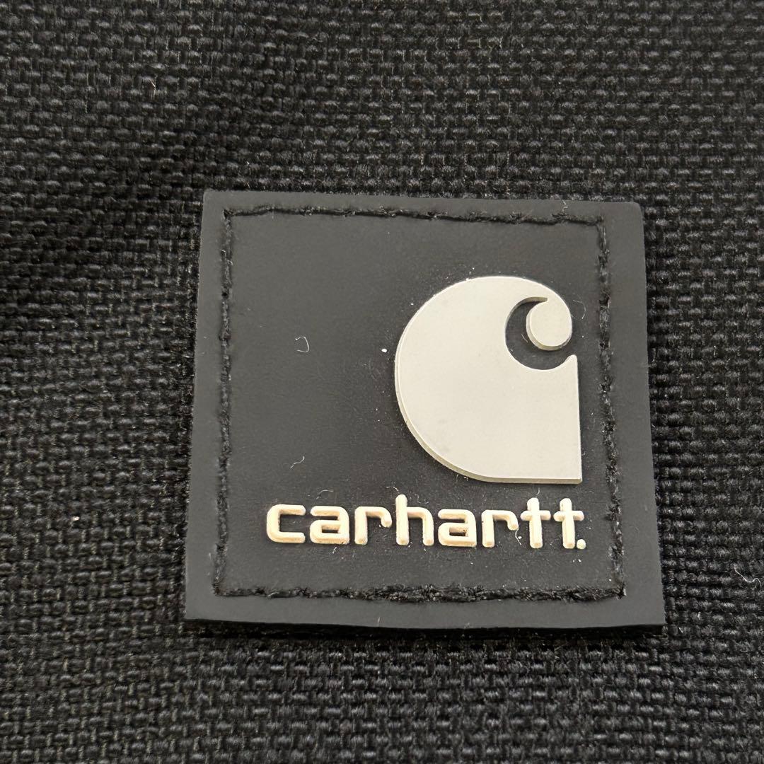 P276【42R】【ダブルニー】カーハート 防寒つなぎ 中綿入り 黒 メキシコ製