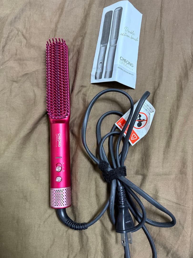 チョンダムスタイル　 ダブルアクションブラシ マゼンダピンク