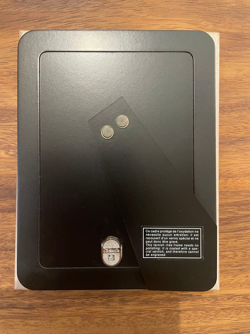 【未使用】Christofle シルバー フォトフレーム Ｌ判