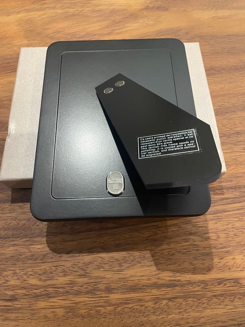 【未使用】Christofle シルバー フォトフレーム Ｌ判