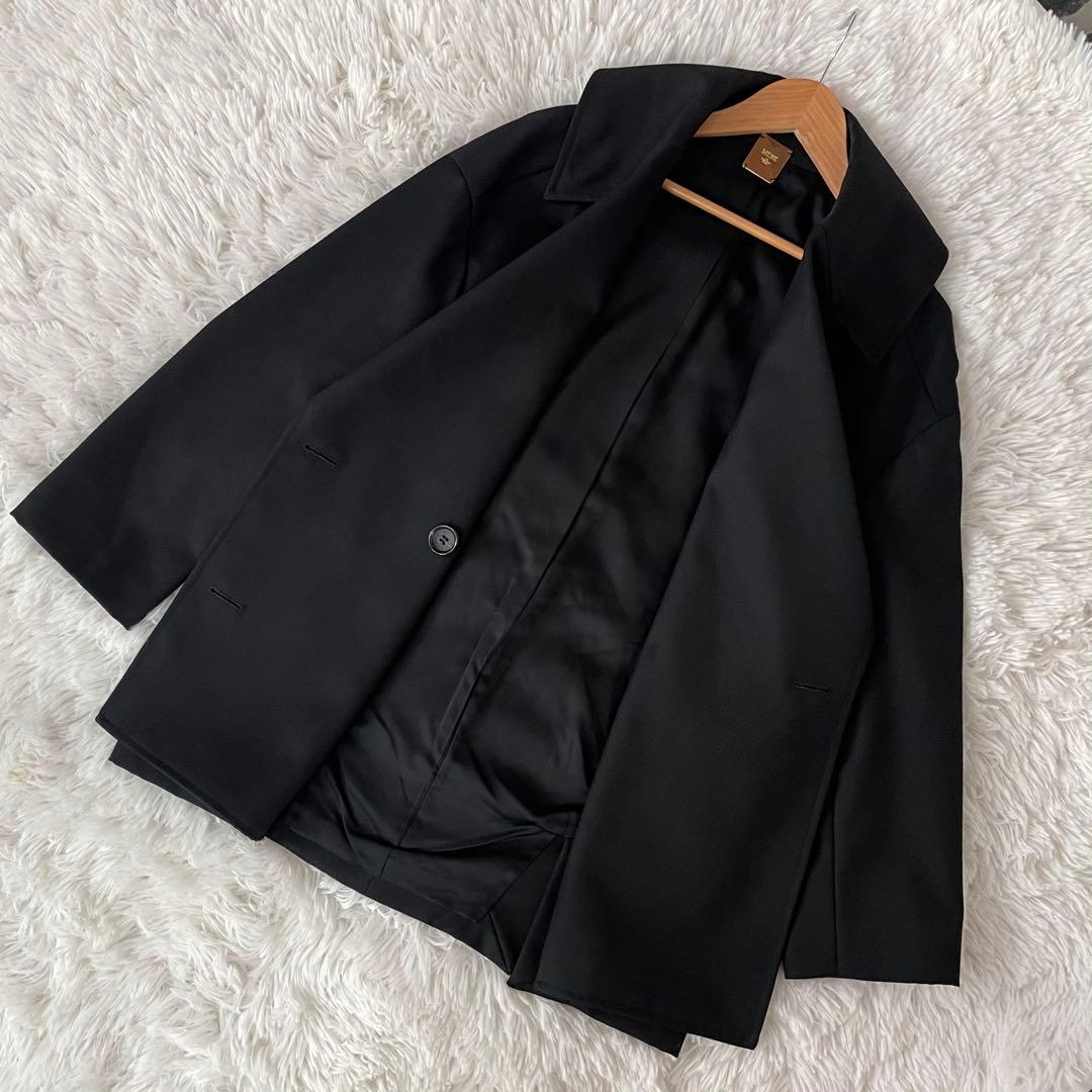 ［専用］オーバーサイズダブルジャケット ブラック Deuxieme Classe