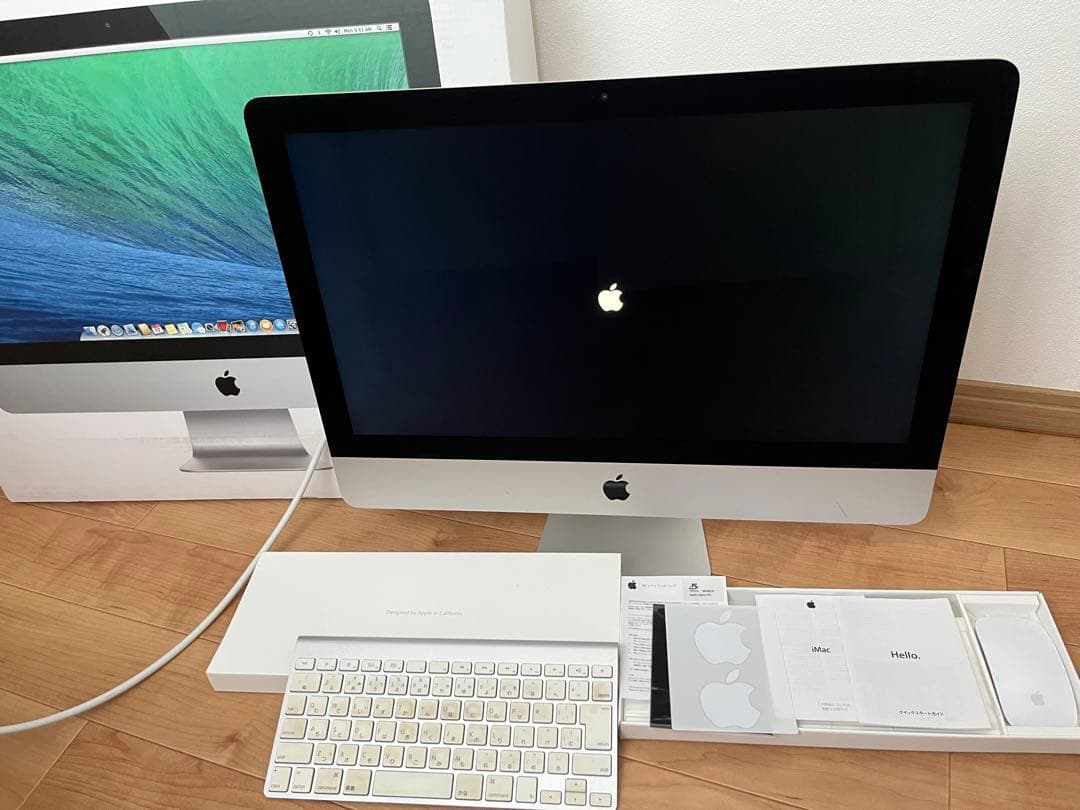 iMac 21.5インチ シルバー 本体 + キーボード + マウス