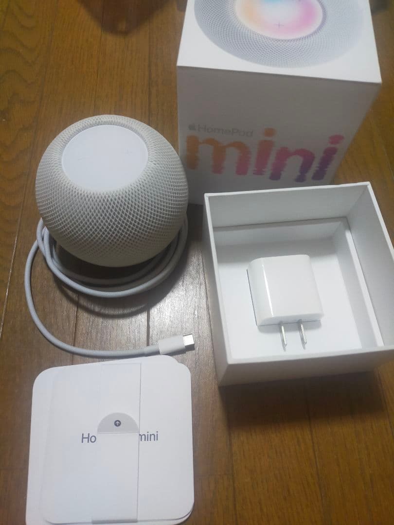 Apple Pod mini ホワイト 概ね美品 スピーカー