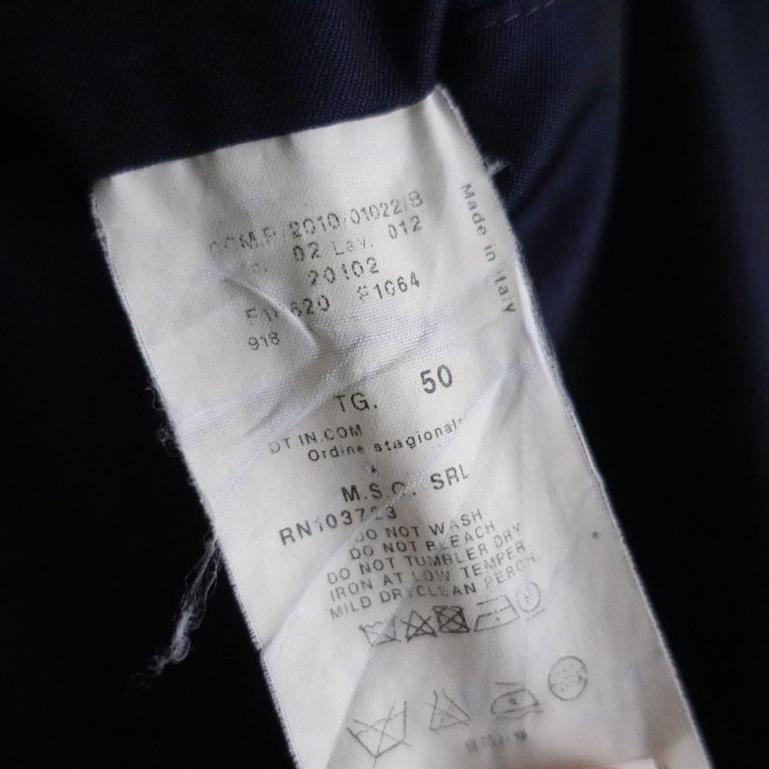 【イタリア製】EMPORIO ARMANI ウールソラーロ　セミワイドスラックス